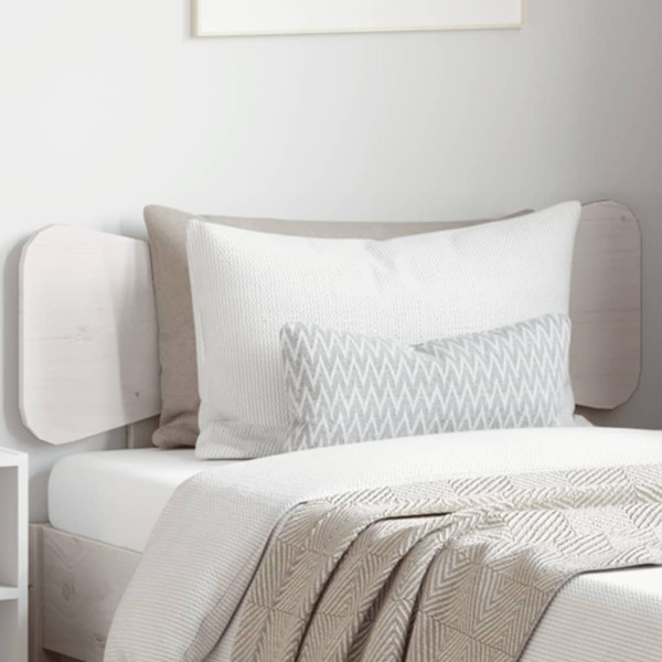 Cama de madeira de pinheiro de pinheiro branco 75 cm D