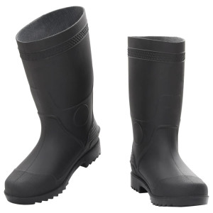Botas de agua negro número 39 PVC H