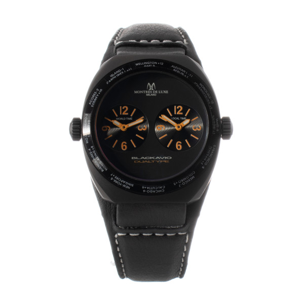 RELOJ MONTRES DE LUXE UNISEX  09BK-3002 (40MM) D