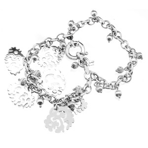 PULSEIRA FOLLI FOLLIE MULHER FOLLI FOLLIE 4B0F021 10CM D