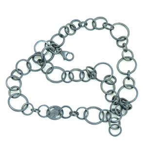 PULSERA DEMARIA MUJER DEMARIA DMB7010398-NE 21CMM D