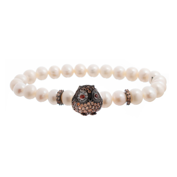 PULSEIRA LANCASTER FEMININA LANCASTER JLA-BR-OWL4WH 16MM D