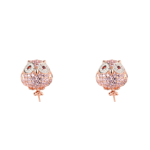 BRINCOS LANCASTER FEMININO LANCASTER JLA-EAR-OWL-2 1.2MM D