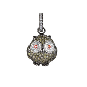 PINGENTE LANCASTER FEMININO LANCASTER JLA-PEN-OWL-3 1.5MM D