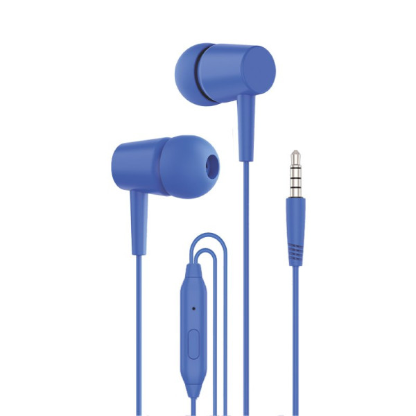 Auriculares 3,5 mm COOL Bear Stereo Con Micro Azul D