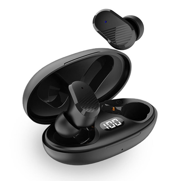 Auriculares Stereo Bluetooth Dual Pod Earbuds COOL Feel Negro D