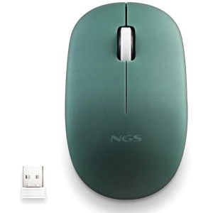 RATON NOTEBOOK OPTICO WIRELESS FOG PRO VERDE NGS D