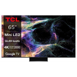 Smart TV TCL 65" QLED-Mini LED 4K UHD LED 65C845 negro D