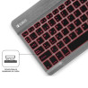 Teclado inalámbrico Subblim Smart Backlit gris 5