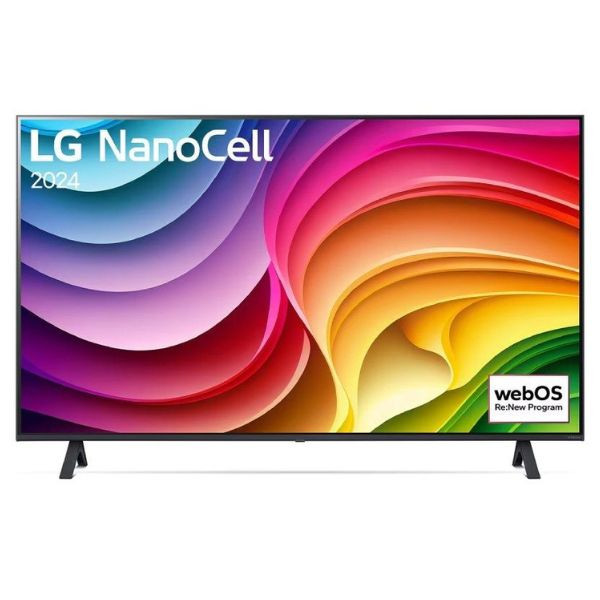 Smart TV LG 50" NanoCell LED 4K UHD 50NANO82T6B preto D