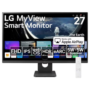Monitor LG MyView 27" IPS FHD 27SR50F-B negro D