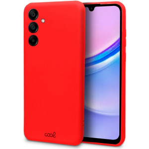 Carcaça COOL para Samsung A155 Galaxy A15 / A15 5G / M15 5G cobrir vermelho D