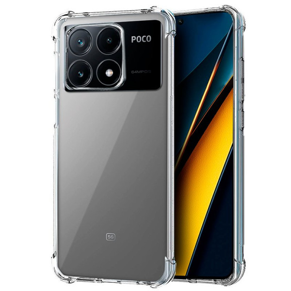 Carcaça COOL para Xiaomi Poco X6 Pro 5G anti-shock transparente D