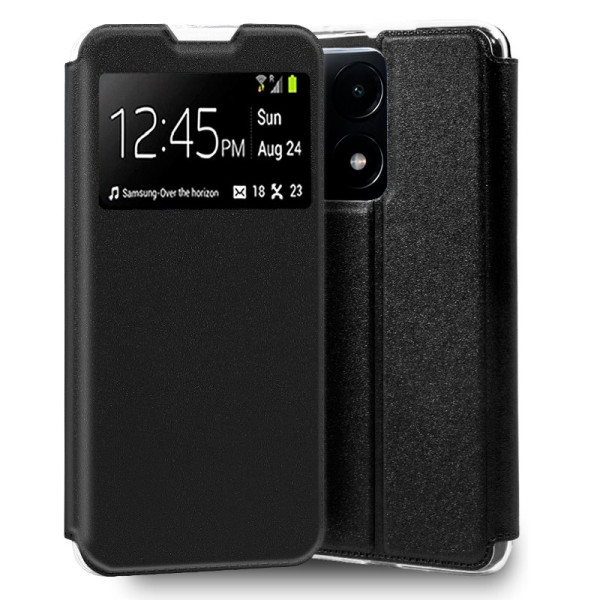 Funda COOL Flip Cover para Xiaomi Poco X6 Pro 5G Liso Negro D