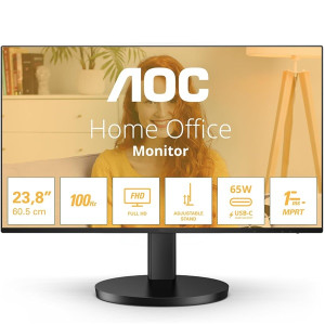 Monitor profesional aoc 24b3cf2 23.8'/ full hd/ multimedia/ negro D