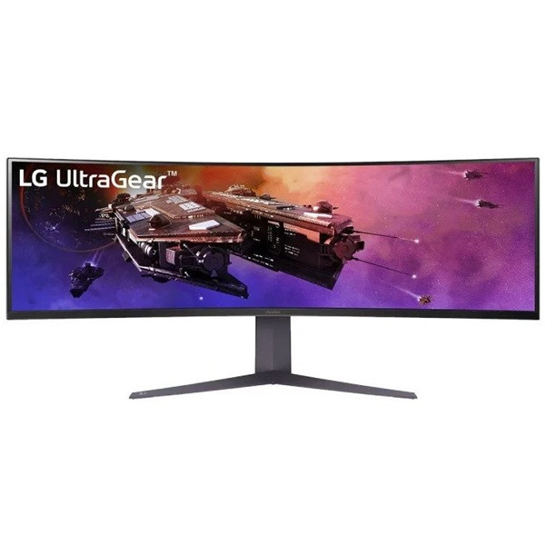 Monitor gaming ultrapanorámico curvo lg ultragear 45gr75dc-b 44.5'/ dual qhd/ 1ms/ 200hz/ va/ negro D