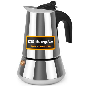 Cafetera italiana ORBEGOZO KFI260 2 xícaras D