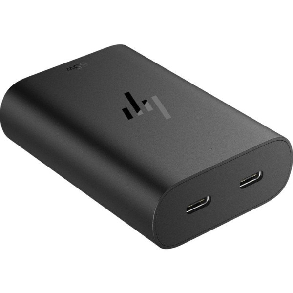 Cargador de portátil hp 600q7aa usb tipo-c/ 65w/ automático/ voltaje 5-20v/ 2x usb tipo-c D