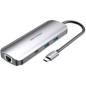 Docking Vention USB Type-C TOMHB cinza D