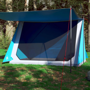 Tenda para 2 pessoas impermeável azul D