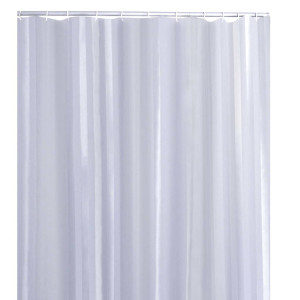 RIDDER Cortina de ducha Satin White 180x200 cm D