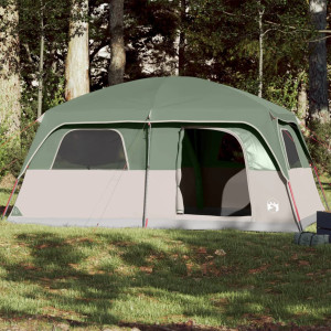 Tenda familiar para 10 pessoas impermeável verde D