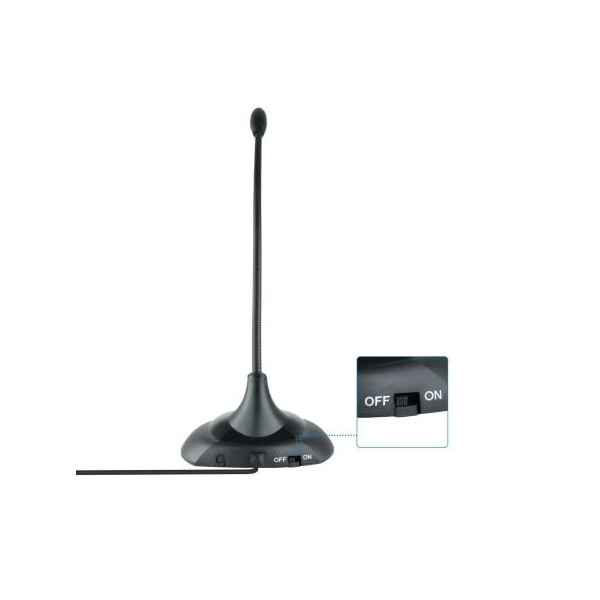 Microfone Tooq TQMM-213 preto M 3