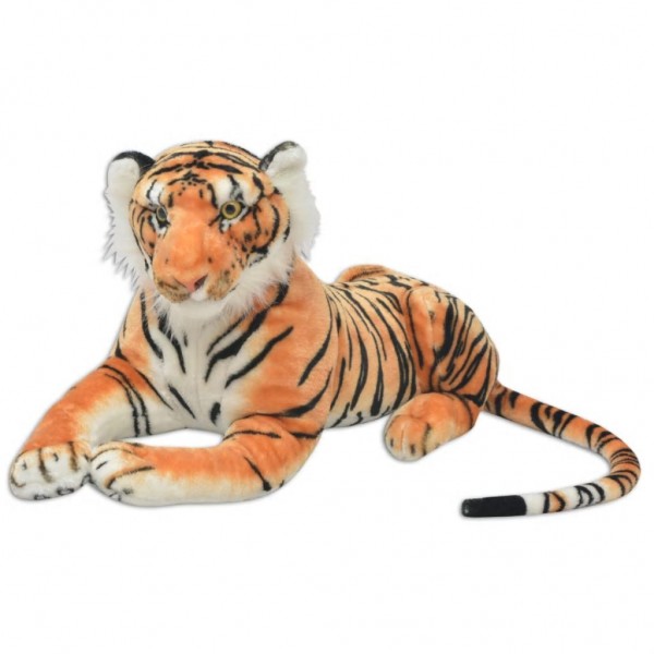 Tigre de peluche marrom XXL D