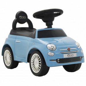 Coche correpasillos Fiat 500 azul D