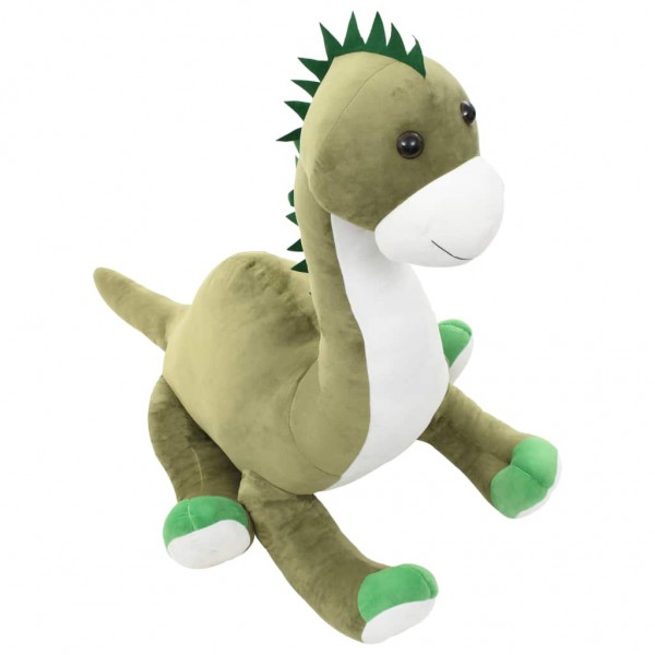 Dinosaurio brontsaurus de peluche verde M 2