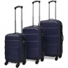 Set Trolley Maleta Rígida Tres Uds. Azul 1