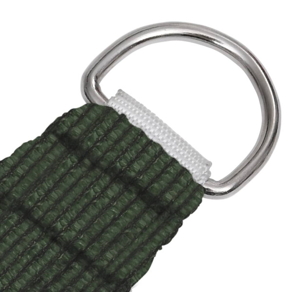 Toldo de vela verde oscuro HDPE 160 g/m² 3x4 m M 4