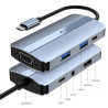 Docking Leotec USB tipo-C LEDS04 gris 2