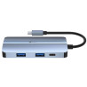 Docking Leotec USB tipo-C LEDS04 gris 4