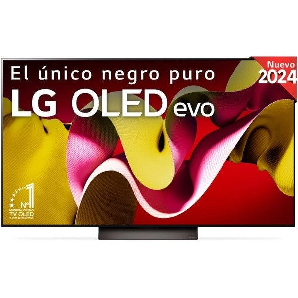 Smart TV LG 55" OLED EVO 4K UHD 55C44LA preto D