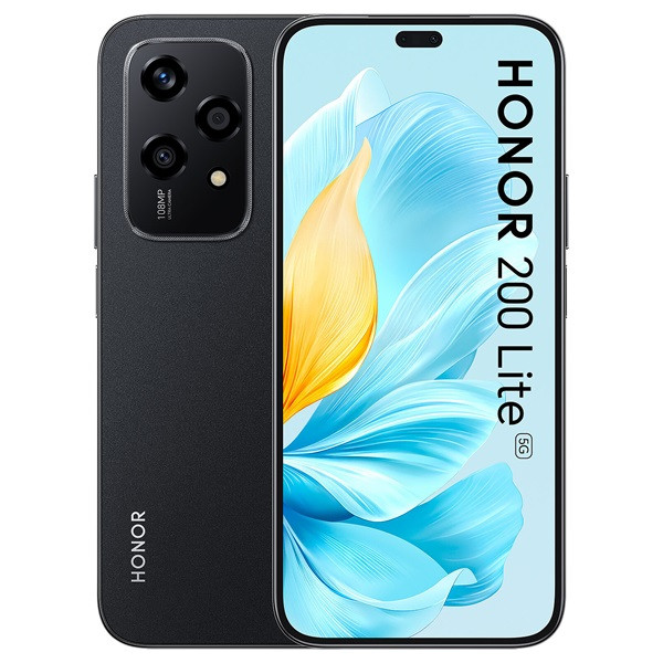 Honor 200 Lite 5G dual sim 8 GB RAM 256 GB preto D