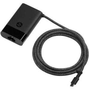 Cargador original de portátil hp 671r2aa usb tipo-c/ 65w/ automático/ voltaje 5-20v D