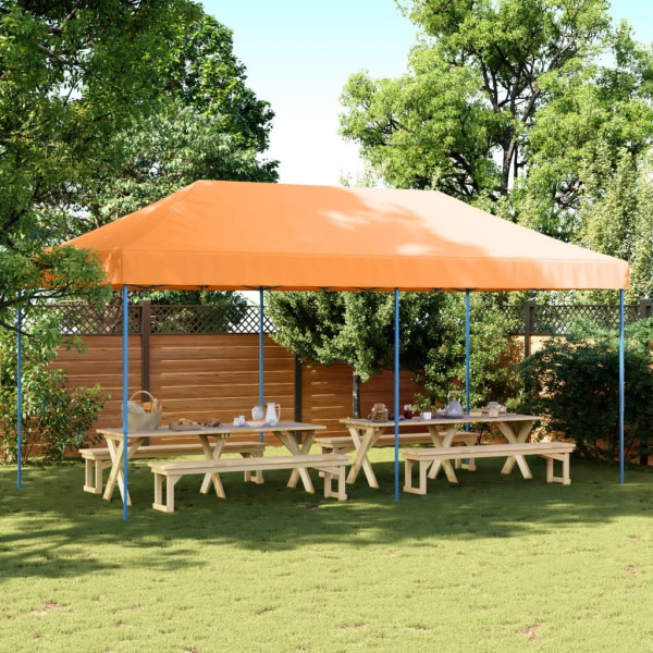 Dobrável loja de festa Pop-Up laranja 580x292x315 cm D