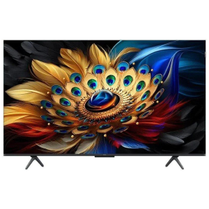 TV inteligente TCL 55" QLED 4K UHD 55C655 preto D