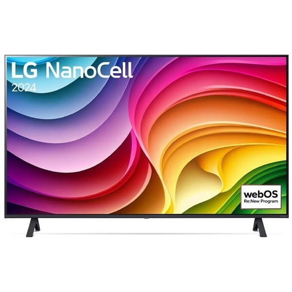 Smart TV LG 65" NanoCell LED 4K UHD 65NANO82T6B preto D