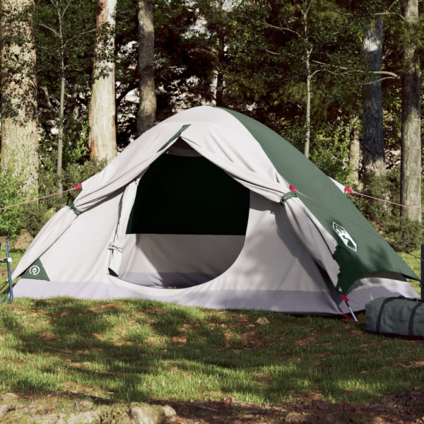 Tenda igloo para 2 pessoas impermeável verde D