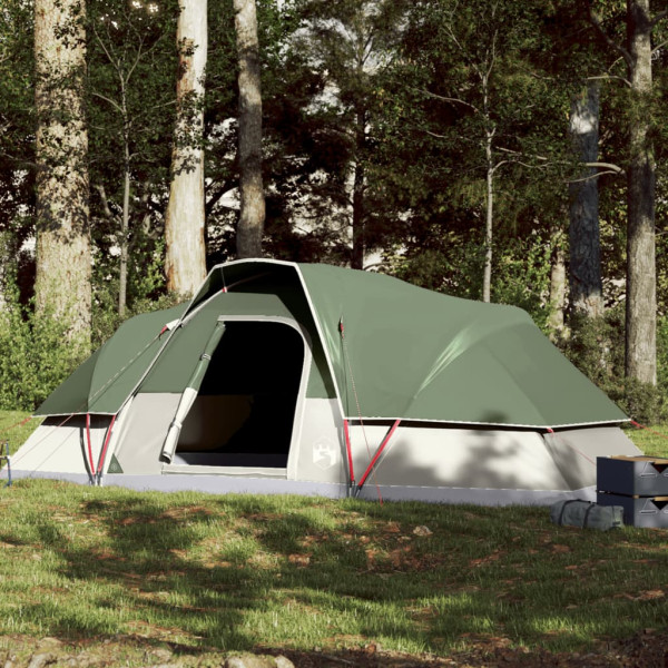 Tenda familiar iglu 9 pessoas à prova d'água verde D