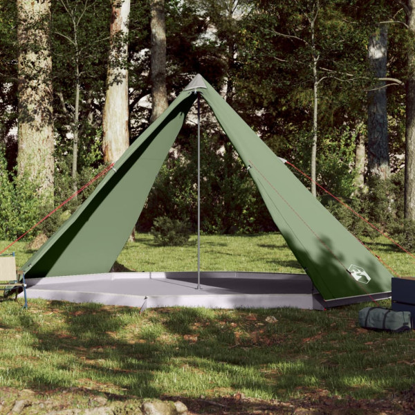 Tenda familiar tipi 8 pessoas impermeável verde D