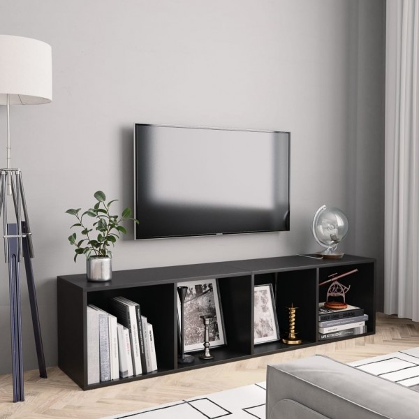 Mobiliário de TV branco 143x30x36 cm D