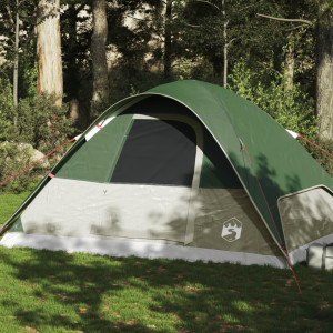 Tenda familiar iglu 6 pessoas à prova d'água verde D