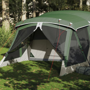 Tenda com varanda 4 pessoas impermeável verde D