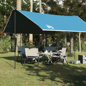 Lona de camping impermeable azul 430x380x210 cm D