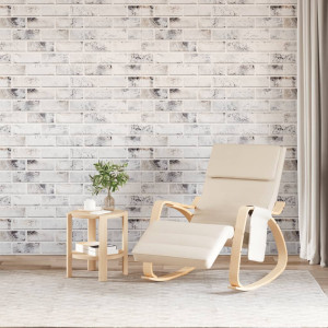 Paneles de pared 3D 10 unidades EPS gris claro 100x50 cm D