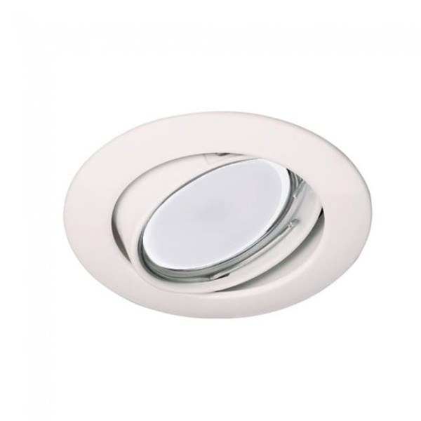 Empotrable basculante blanco + Bombilla LED 8W neutra D