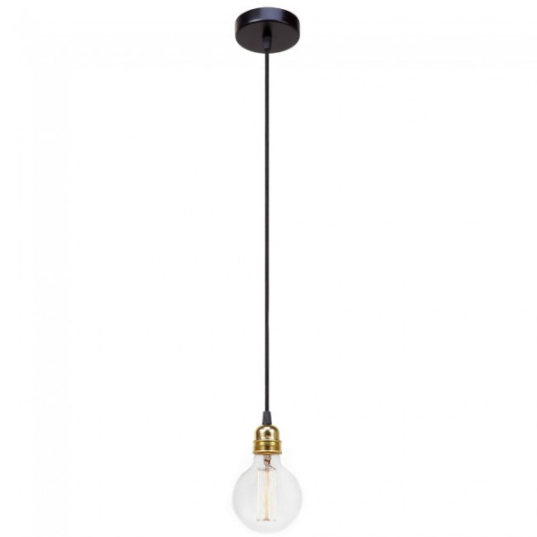 Lâmpada de teto Bulb Negro D